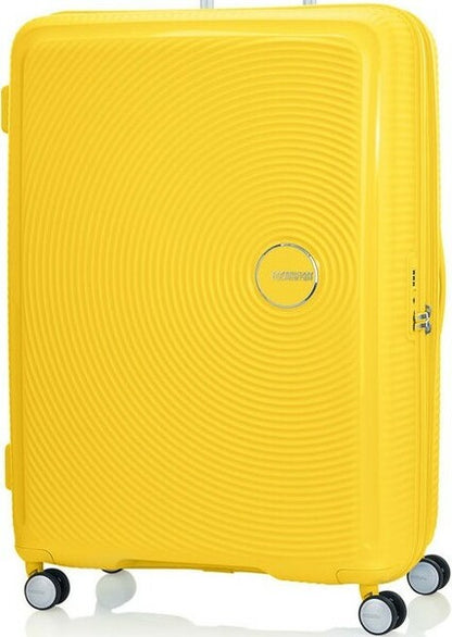 American Tourister Curio 2 expandable 4W spinner 80cm YELLOW