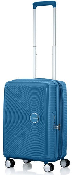 American Tourister Curio 2 expandable 4W cabin spinner 55cm PACIFIC BLUE