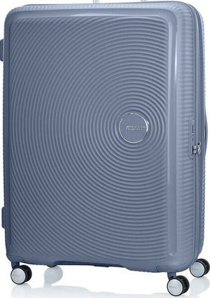 American Tourister Curio 2 expandable 4W spinner 80cm STONE BLUE