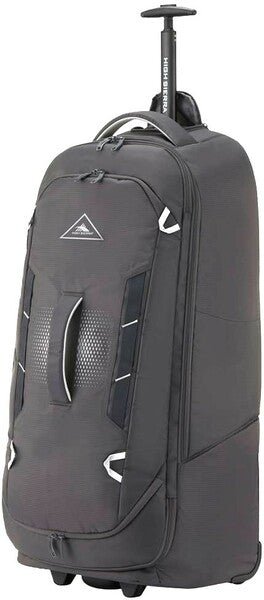 High Sierra Composite V4 wheeled duffle with backpack straps 84cm 136025 Silver / Grey