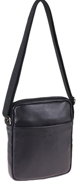 Pierre Cardin Leather shoulder bag PC10968 BLACK