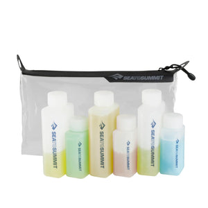 Sea to Summit Clear pouch with travel bottles