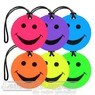 Global Smiley face luggage tag 16LTG104NY YELLOW - 1
