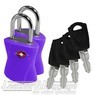 Global TSA key locks twin pack 15LKL136GP GRAPE