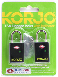 Korjo TSA keyed twin pack TSALL