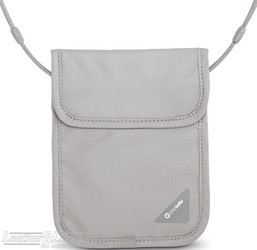 Pacsafe COVERSAFE X75 anti-theft RFID blocking neck pouch 10148103 Grey