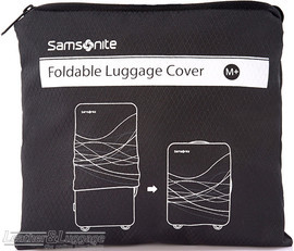 Samsonite foldable luggage cover (medium plus) 85885 BLACK