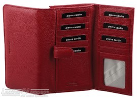 Pierre Cardin Ladies leather wallet 1976 RED