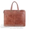 Pierre Cardin leather briefcase PC3220 COGNAC - 1