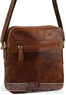 Pierre Cardin Leather shoulder bag PC2800 COGNAC