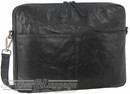 Pierre Cardin Rustic Leather laptop bag PC3387 BLACK