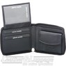 Pierre Cardin Leather wallet zip around PC10344 BLACK - 1