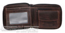 Pierre Cardin Leather wallet zip around PC10344 CHOCOLATE - 1