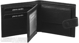 Pierre Cardin Leather wallet with coin pouch PC2815 BLACK