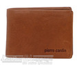 Pierre Cardin Leather wallet with coin pouch PC3309 TAN - 1