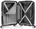 American Tourister Curio 2 expandable 4W cabin spinner 55cm BLACK - 1