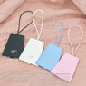 Faux Leather Luggage tag 17VLP Pink - 4