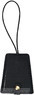 Faux Leather Luggage tag 17VLB Black - 1