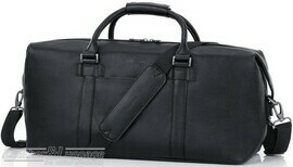 Samsonite Classic Leather duffle 150626 BLACK