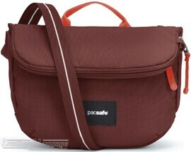 Pacsafe GO Anti-theft Saddle Crossbody 35140345 Garnet Red