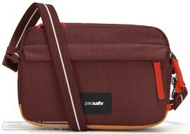 Pacsafe GO Anti-theft Crossbody square bag 35105345 Garnet Red