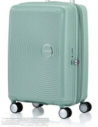 American Tourister Curio 2 expandable 4W cabin spinner 55cm URBAN GREEN