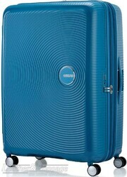 American Tourister Curio 2 expandable 4W spinner 80cm PACIFIC BLUE