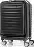 American Tourister Frontec 55cm front opening spinner 143505 JET BLACK